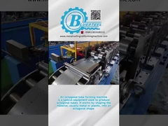 Rollerdoor achthoekige buisvorming