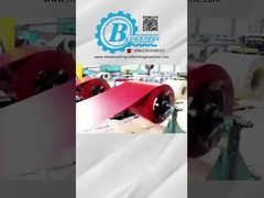 0.3-0,8 mm dikte staal rollenvormende machine met 380V/50HZ/3fase spanning