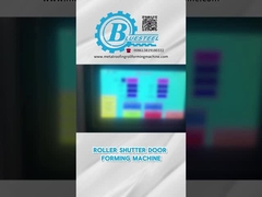 Automatische 10 - 20m/min rolluikdeursmachine met foto-elektrische sensor