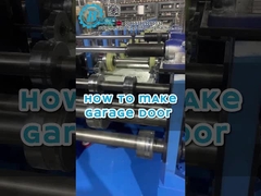 Industriële rolluikdeursmachine met PLC-besturingssysteem en snelheid 10-20 m/min