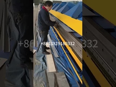 Plaat Hydraulisch buigen Metalen dakrollen vormen machine / Precieze Hydraulische CNC-persrem