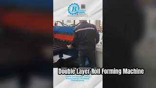 Introduceer 13-28 stations dubbellaags rolvormmachine Grondstofbreedte 1000 mm voor u