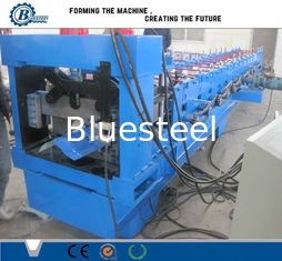 Keten aandrijving Ridge Cap Roll Forming Machine 380V/50Hz/3Phase 14-22 Station