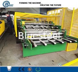 13-28 stations Dubbellaag rollenvormende machine grondstof Breedte 1000 mm