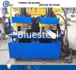 Automatische rollenvormmachine met staalstaaf en spoor met hydraulisch snij systeem