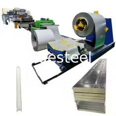 Industriële Omron Encoder Roller Shutter Door Roll Forming Machine Verbeterde veiligheid en werking