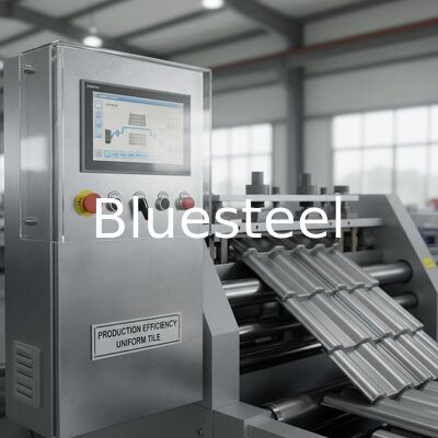 PLC-besturing Metalen dakrolvormende machine met 45# staalrollers en 8-30m/min vormsnelheid voor efficiënte productie van stalen tegels