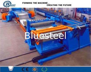 Precision 380V Power Slitting Line Scheerlijn met 25T Recoiler Gewicht en 610mm Recoiler ID