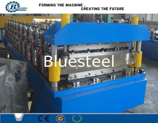 8.5T Dubbellaagvormende machine in blauw voor een soepel vormproces