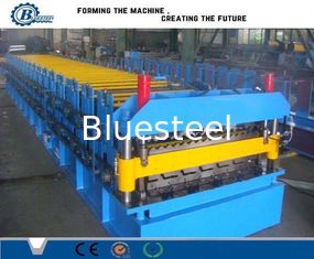 Stalen rollenvormende machine met een hoofdmotor van 7,5 kW en 45 stalen rollen