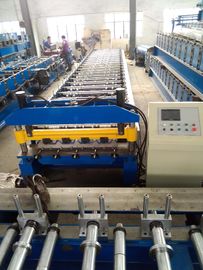 1000 mm Roof Panel Roll Forming Machine met 45 Steel Roller en Shaft Manufacturing