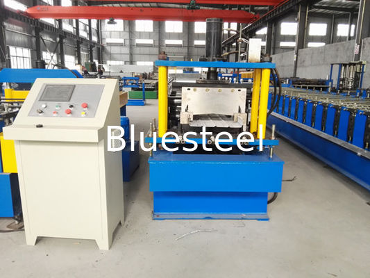 20-22 Stations Steel Standing Seam Forming Machine met 7.5kw motor