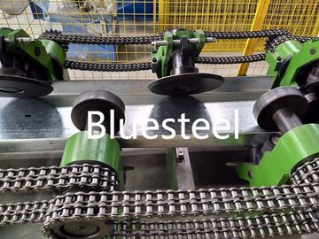 C purlin die Machine met 18-20 Posten vormen die Tolerantie ±2mm voor 120300mm Breedte van Grondstof snijden