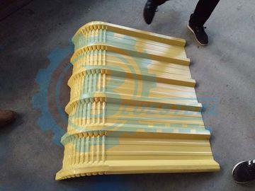 0.3-0.8 mm Dikte Metal Roofing Roll Forming Machine 8-15m/min Vormingssnelheid ±2mm Snijvermogen