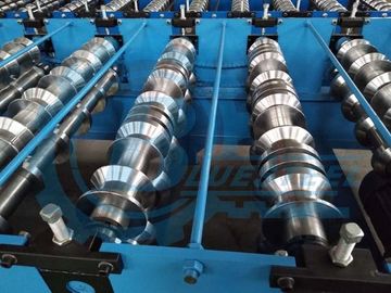 0.3-0.8 mm Dikte Metal Roofing Roll Forming Machine 8-15m/min Vormingssnelheid ±2mm Snijvermogen