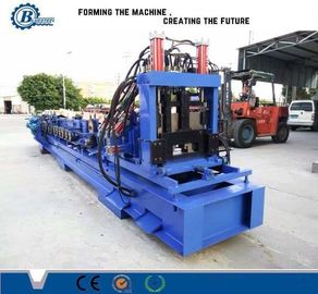 C purlin die Machine met 18-20 Posten vormen die Tolerantie ±2mm voor 120300mm Breedte van Grondstof snijden