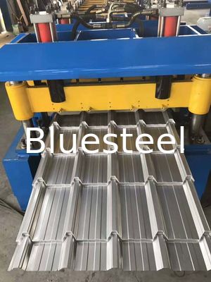 Metalen trapezoïdale trap daktegel dakrolvormende machine