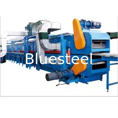 Krachtig PLC-besturingssysteem van stalen sluiter deur rollen vormmachine 5,5 kW wisselstroommotor