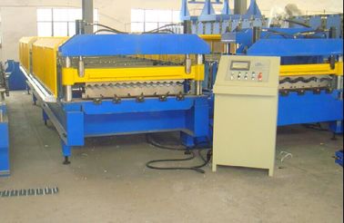 8T gegolfde rollenvormende machine aangepaste snijlengte en ±2 mm snijnauwkeurigheid